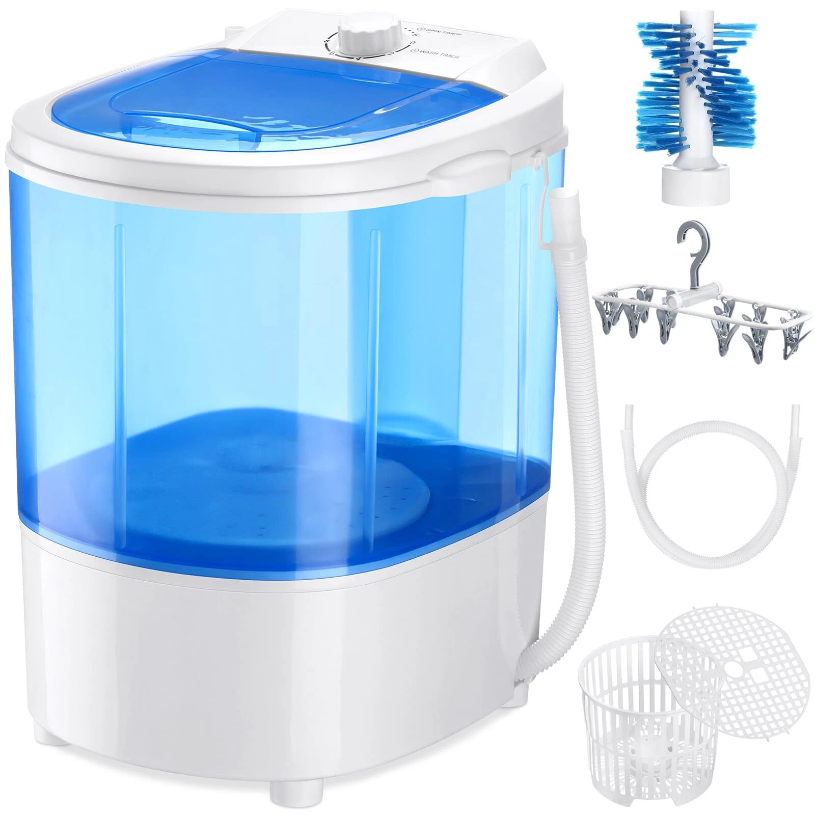 3 in 1 Portable Washing Machine 5.5lbs Capacity Wa
